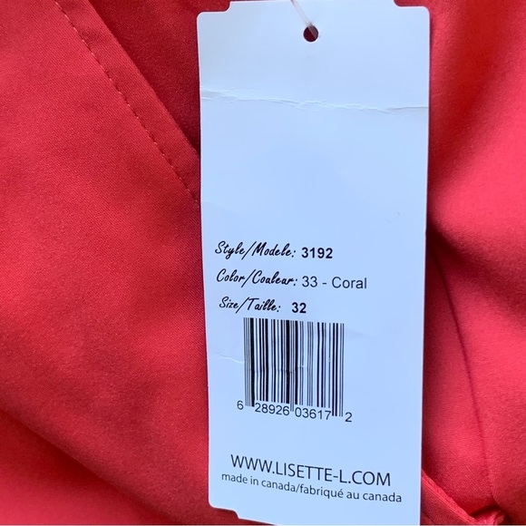 Lisette Golf Pants Men Size 32x34 Red Pull On Performance Wear Made in Canada - Picture 8 of 11